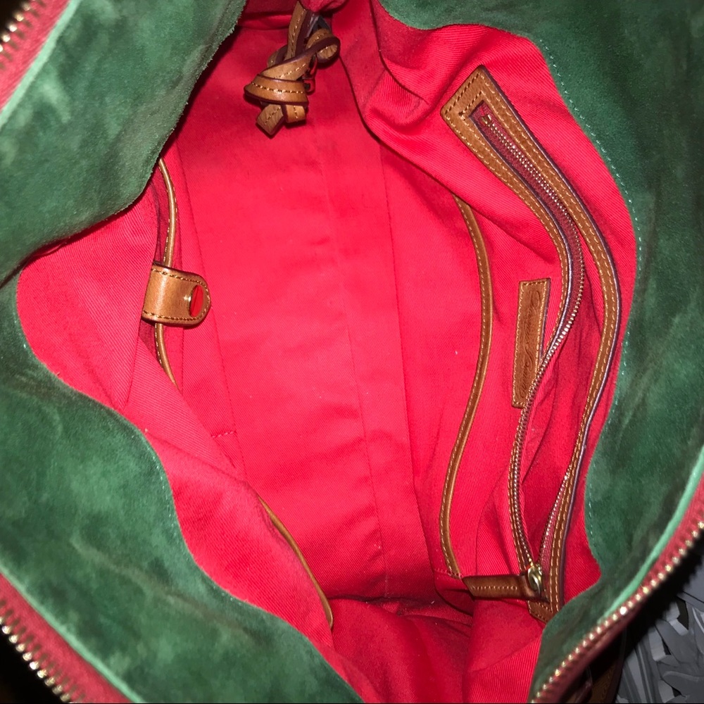Dooney & Bourke Florentine Large Satchel Natural - Picture 7 of 8